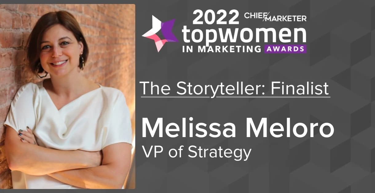 Melissa Meloro Named a Finalist for a Top Women in Marketing Award