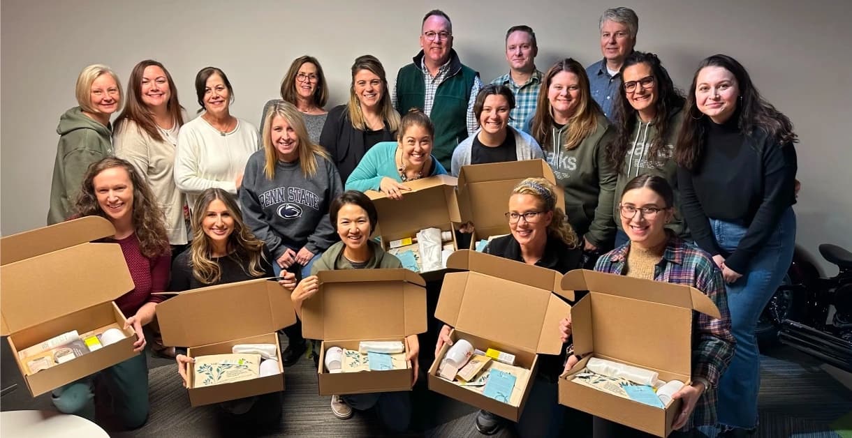 Sparks Builds Care Packages for “Unite for HER”